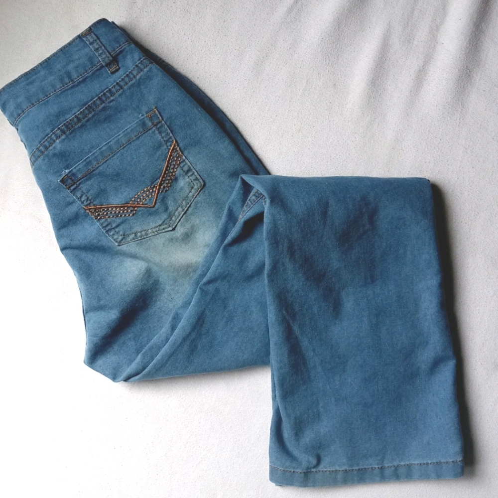 Bell Bottom Jean Pants.